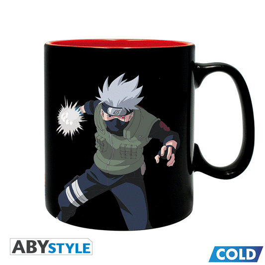 Naruto Shippuuden Mug Heat change Kakashi & Itachi 460 ml ABYSSE