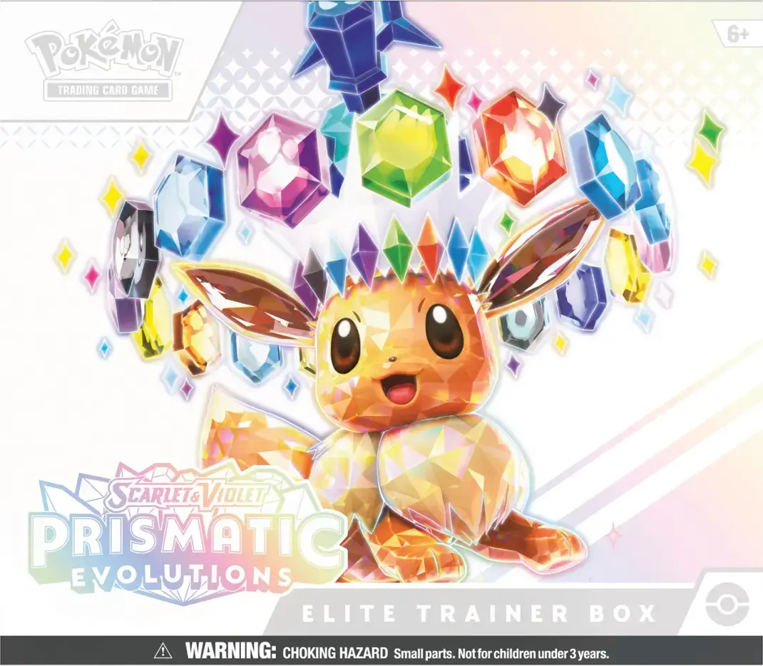 Pokémon TCG: Scarlet & Violet-Prismatic Evolutions Elite Trainer Box