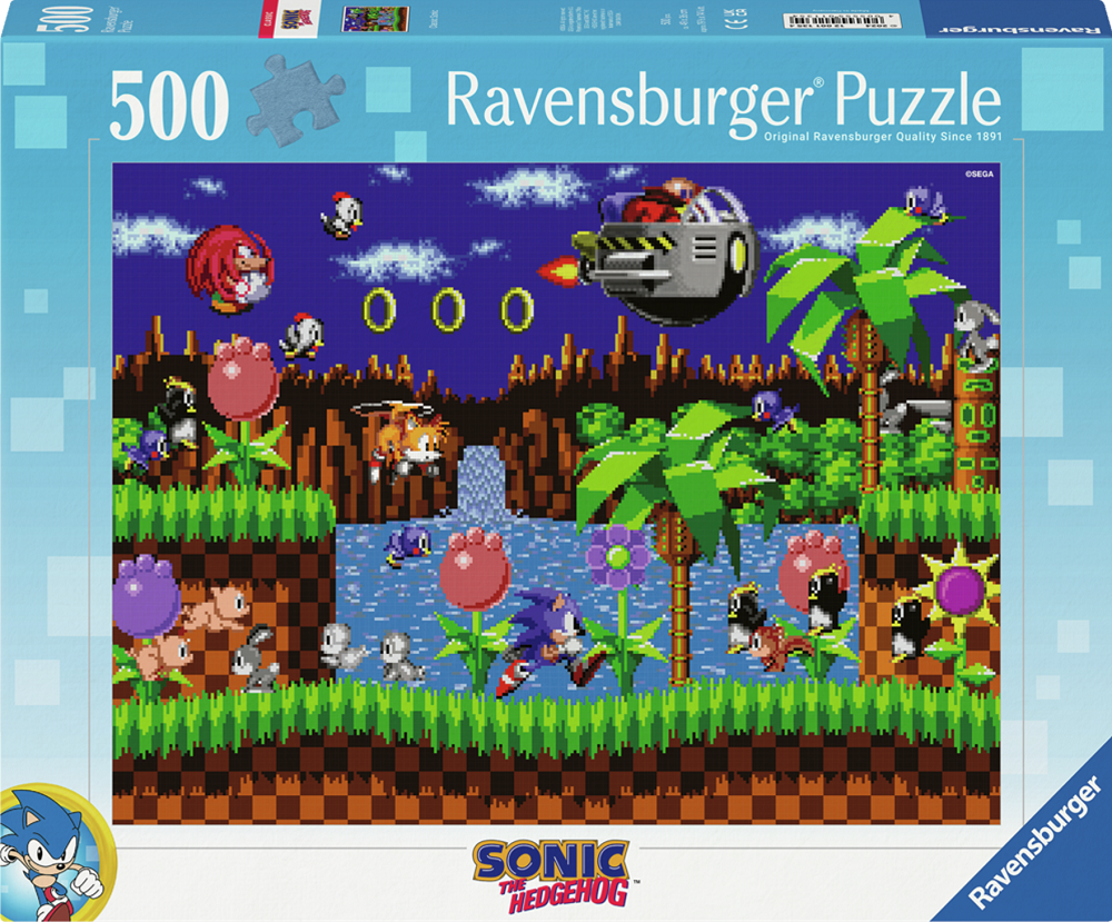 SONIC THE HEDGEHOG PUZZLE 500PC RAVENSBURGER
