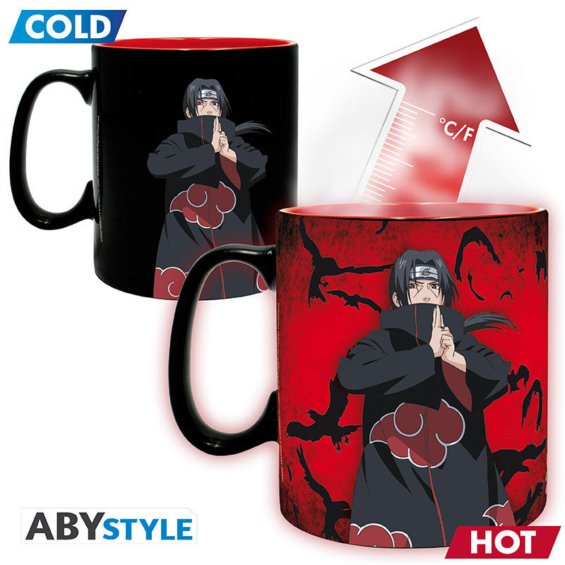 Naruto Shippuuden Mug Heat change Kakashi & Itachi 460 ml ABYSSE
