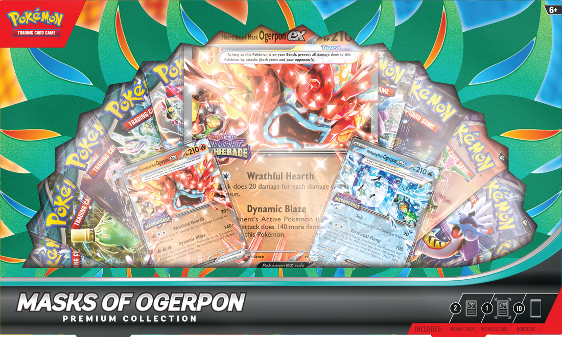 Pokémon TCG: Masks of Ogerpon Premium Collection Box