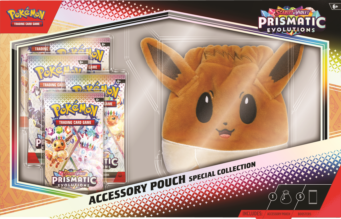Pokémon TCG: SV8.5 Prismatic Evolutions Accessory Pouch Special Collection