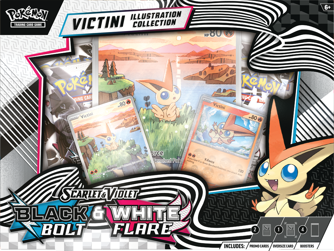 Pokémon TCG: Scarlet and Violet Unova Victini Illustration Collection