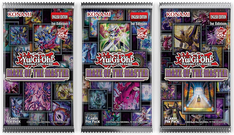 Yu-Gi-Oh! YGO Maze of the Master 1st Edition Booster Pack