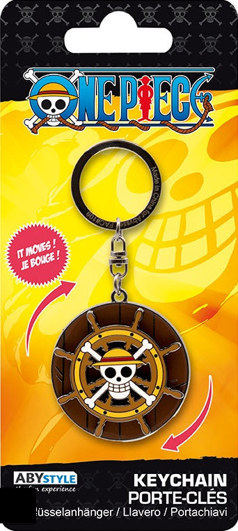 One Piece Moving Keychain Thousand Sunnys Helm ABYSSE
