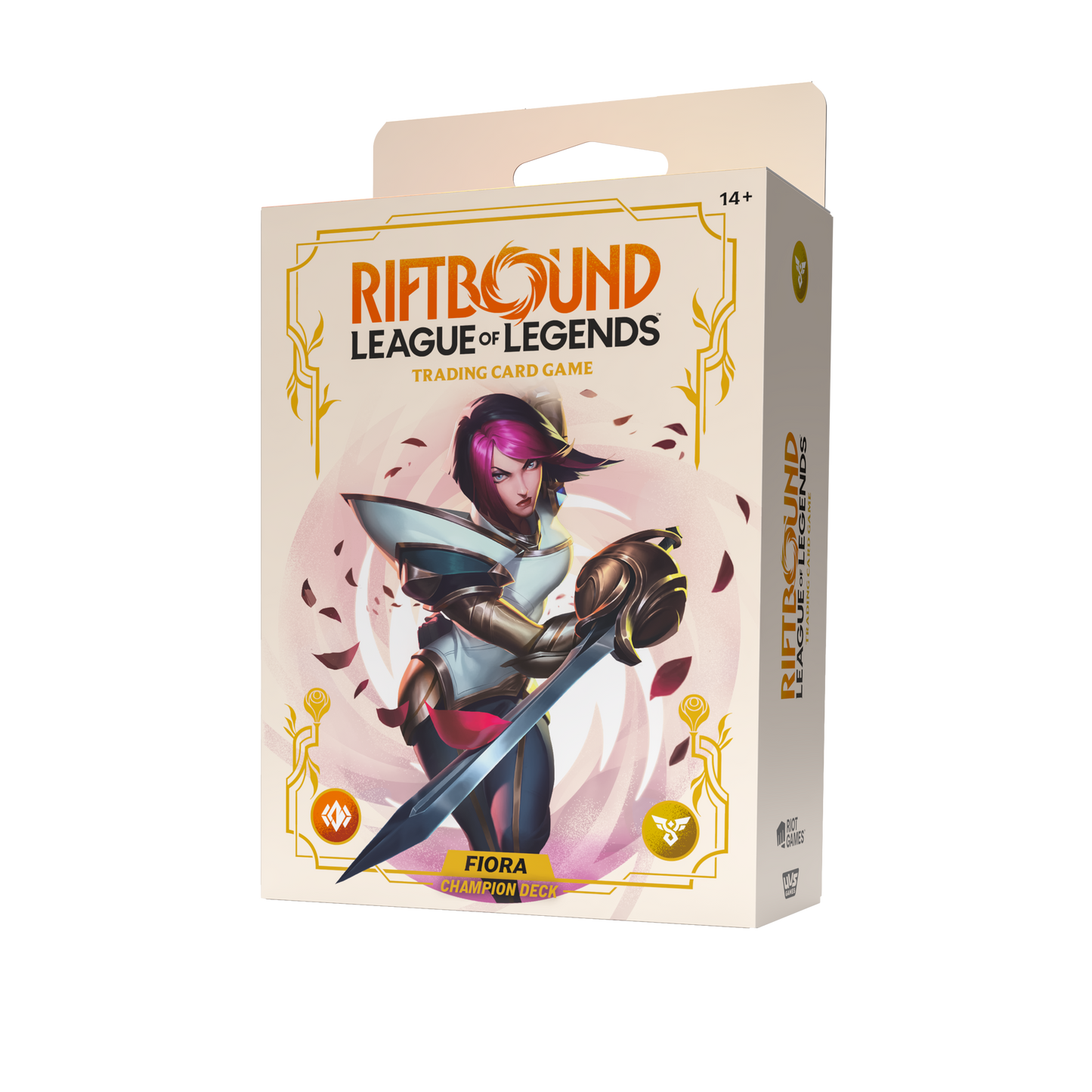Riftbound League of Legends TCG Spiritforged Champion Deck Fiora