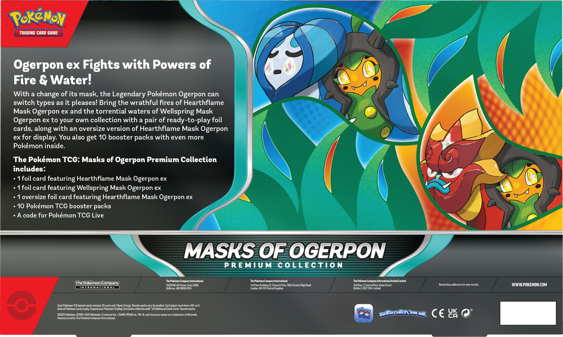 Pokémon TCG: Masks of Ogerpon Premium Collection Box