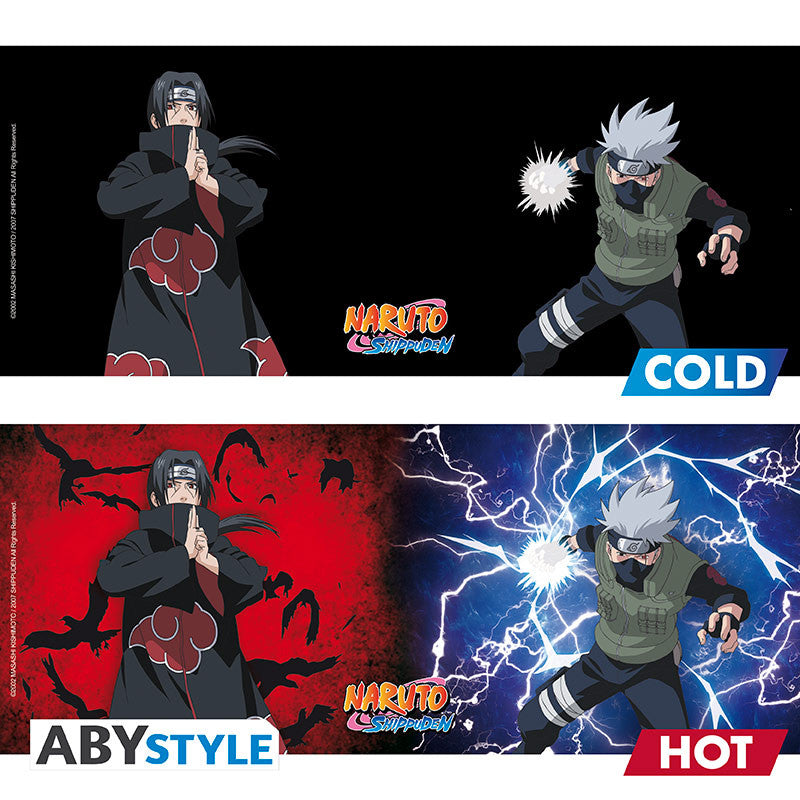 Naruto Shippuuden Mug Heat change Kakashi & Itachi 460 ml ABYSSE