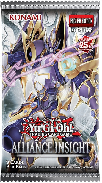 Yu-Gi-Oh! YGO Alliance Insight 1st Edition Booster Pack