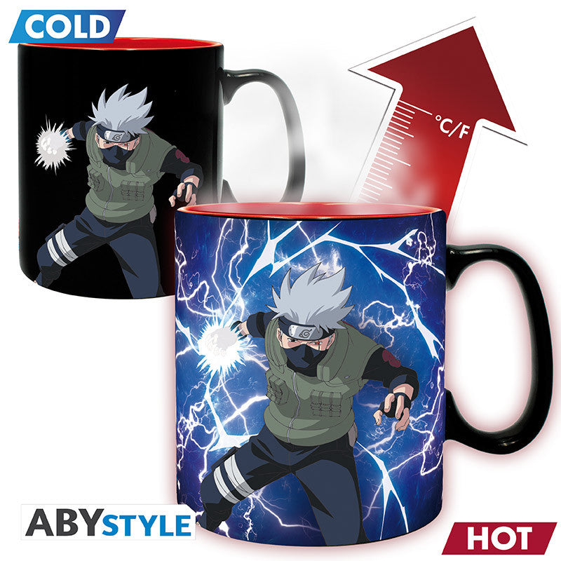 Naruto Shippuuden Mug Heat change Kakashi & Itachi 460 ml ABYSSE