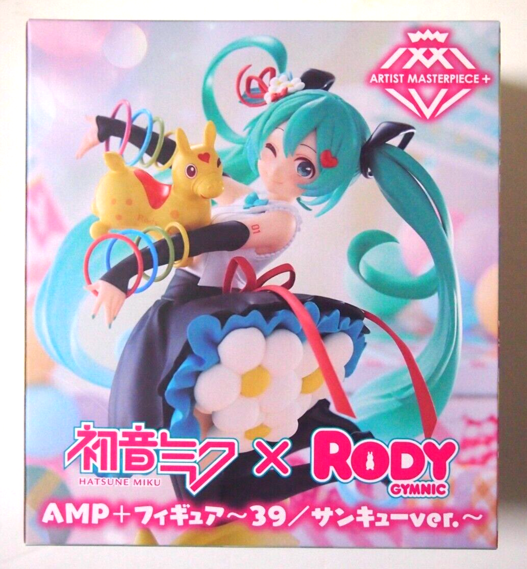 Hatsune Miku x Rody AMP+ Figure (39 / Thank You Ver.) TAITO