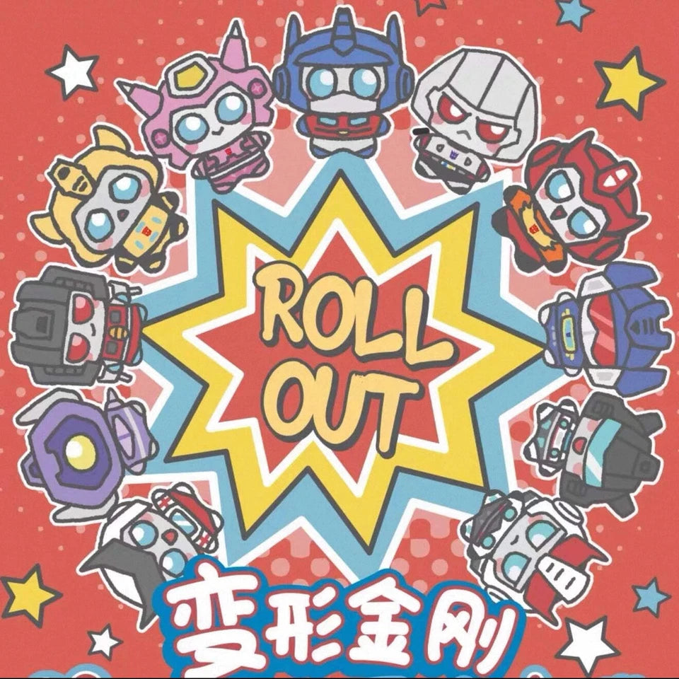 Transformers Roll Out Mini Plush Keychain Blind Bag Reesee