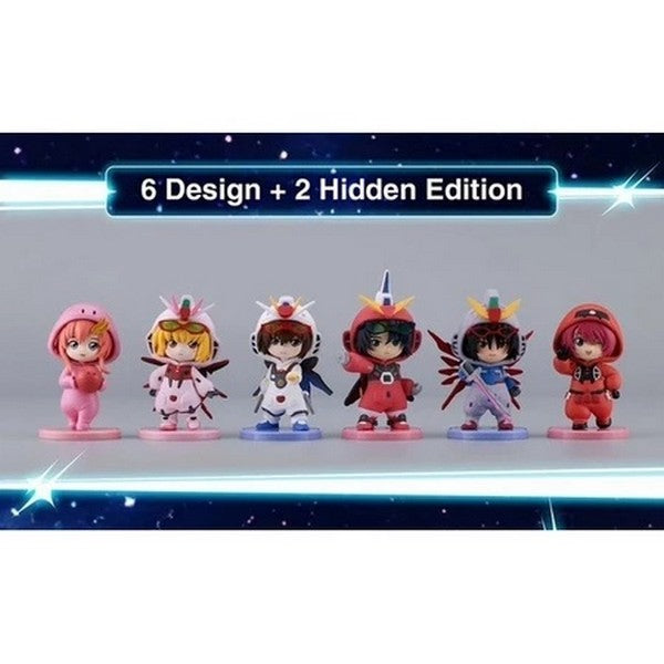Gundam Mobile Suit Seed Destiny Pyjamas Series Bandai Namco X BN Figure Q Blind Box Mascot Costume TOP TOY