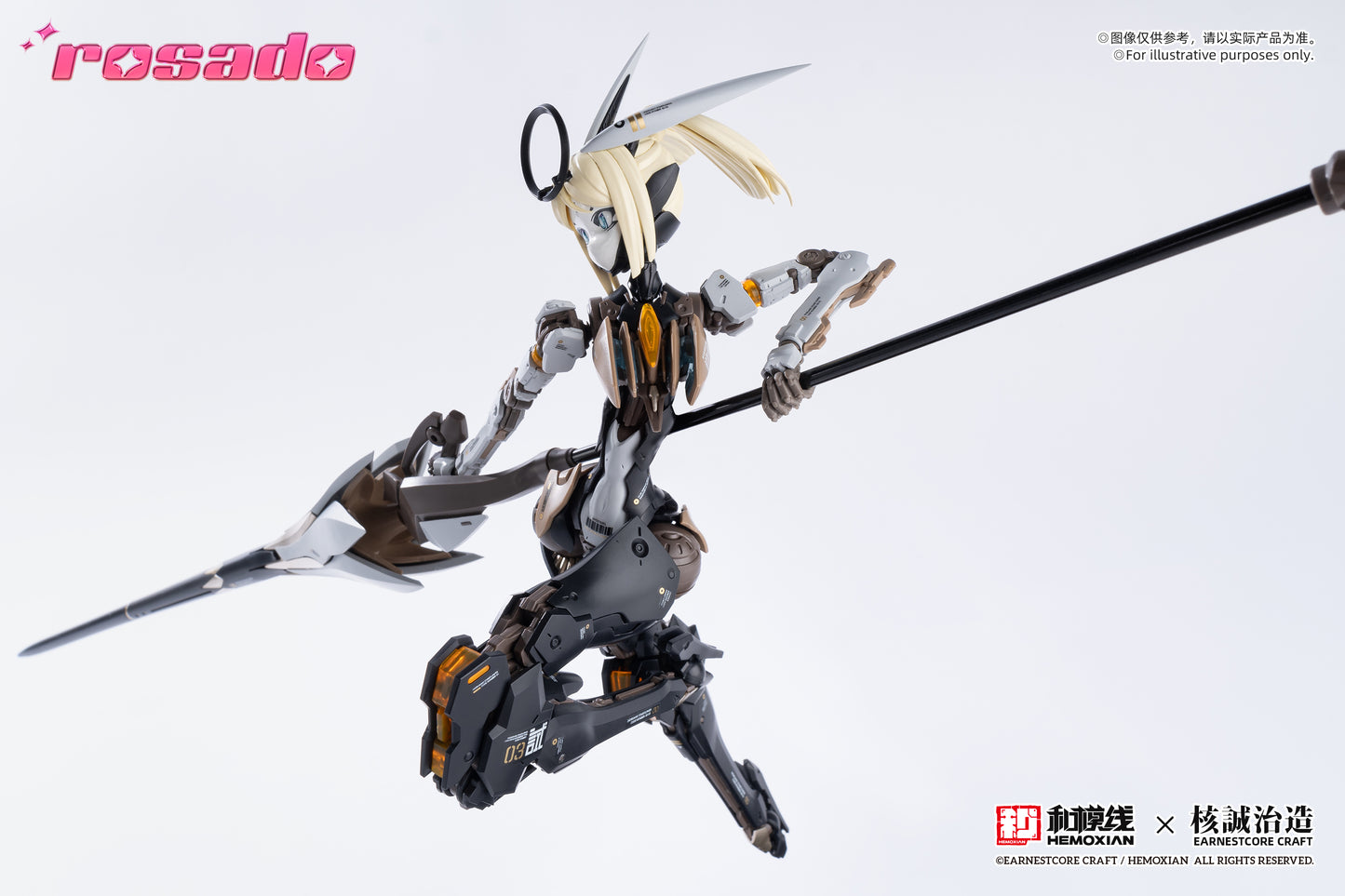 Hemoxian X Earnestcore Craft Rosado Starflower Lily MK3 1/10 Model Kit NONZERO STUDIO