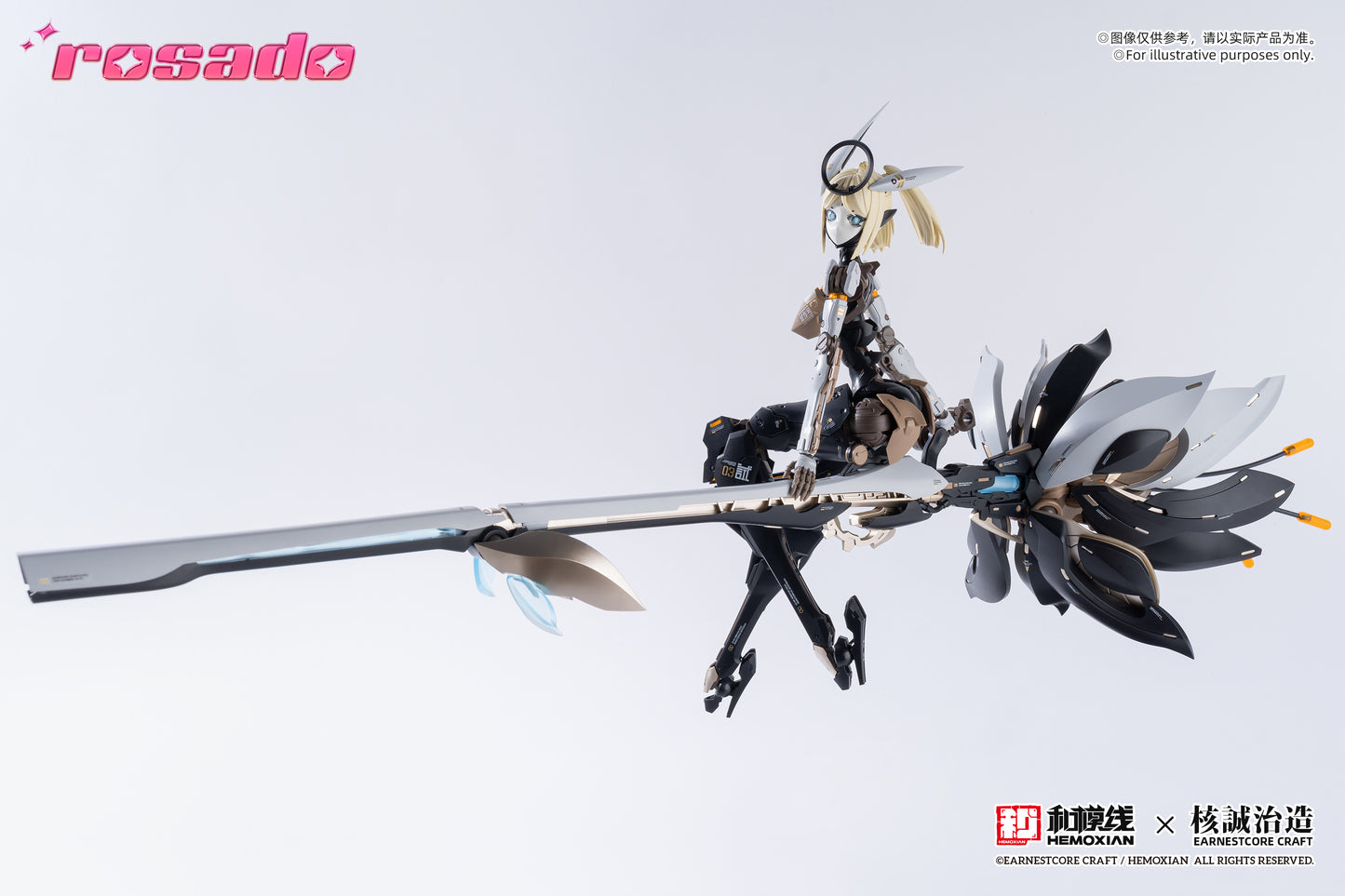 Hemoxian X Earnestcore Craft Rosado Starflower Lily MK3 1/10 Model Kit NONZERO STUDIO