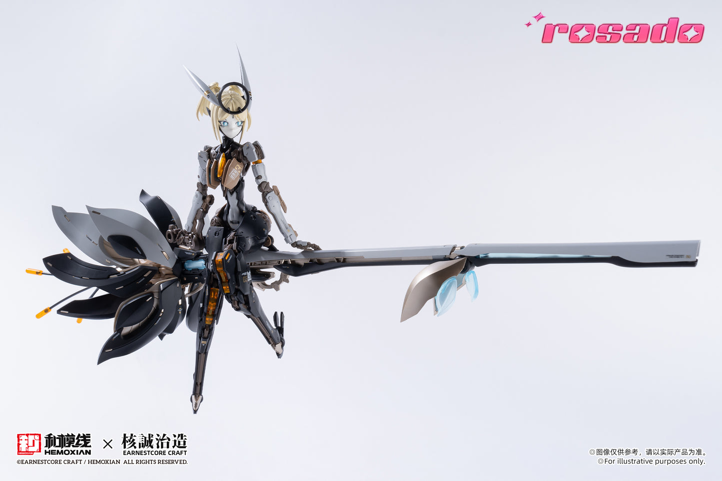Hemoxian X Earnestcore Craft Rosado Starflower Lily MK3 1/10 Model Kit NONZERO STUDIO