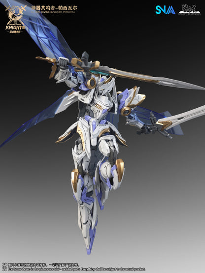 The Round Table Knights Divine Invoker-Percival Deluxe version 1/144 SNAA