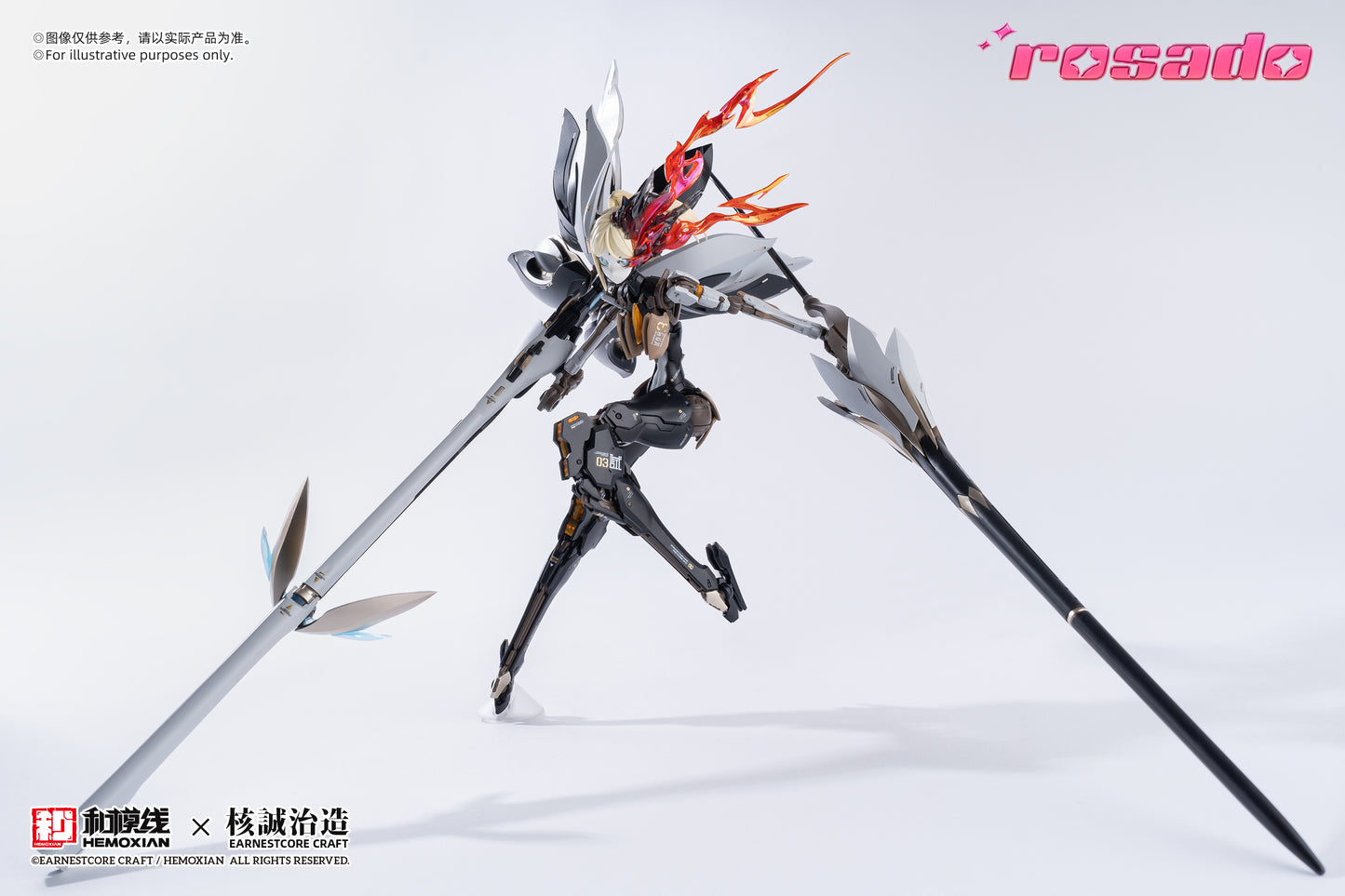 Hemoxian X Earnestcore Craft Rosado Starflower Lily MK3 1/10 Model Kit NONZERO STUDIO