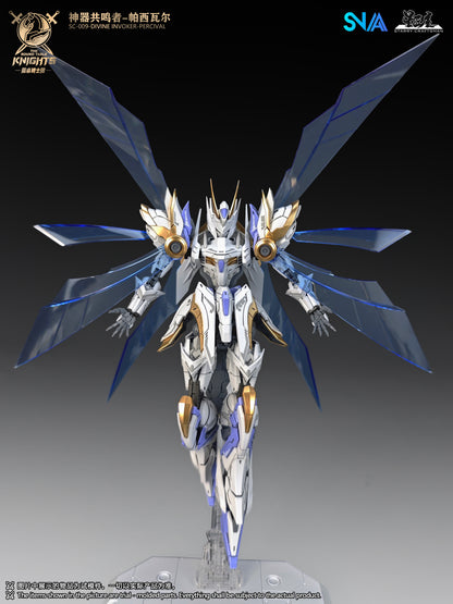The Round Table Knights Divine Invoker-Percival Deluxe version 1/144 SNAA