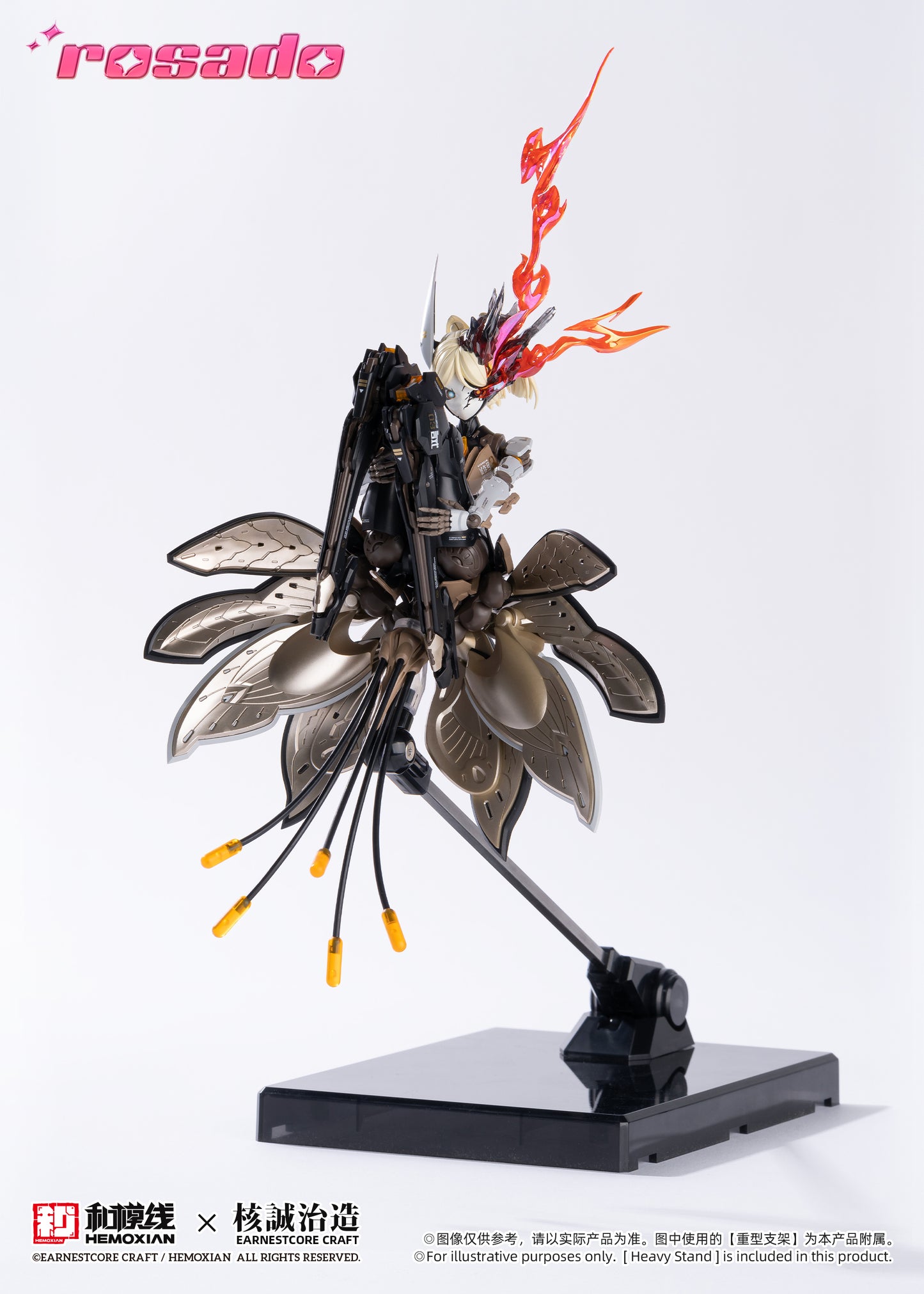 Hemoxian X Earnestcore Craft Rosado Starflower Lily MK3 1/10 Model Kit NONZERO STUDIO