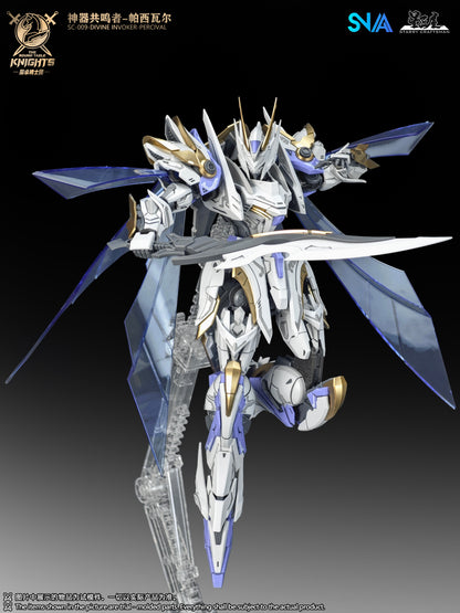 The Round Table Knights Divine Invoker-Percival Deluxe version 1/144 SNAA