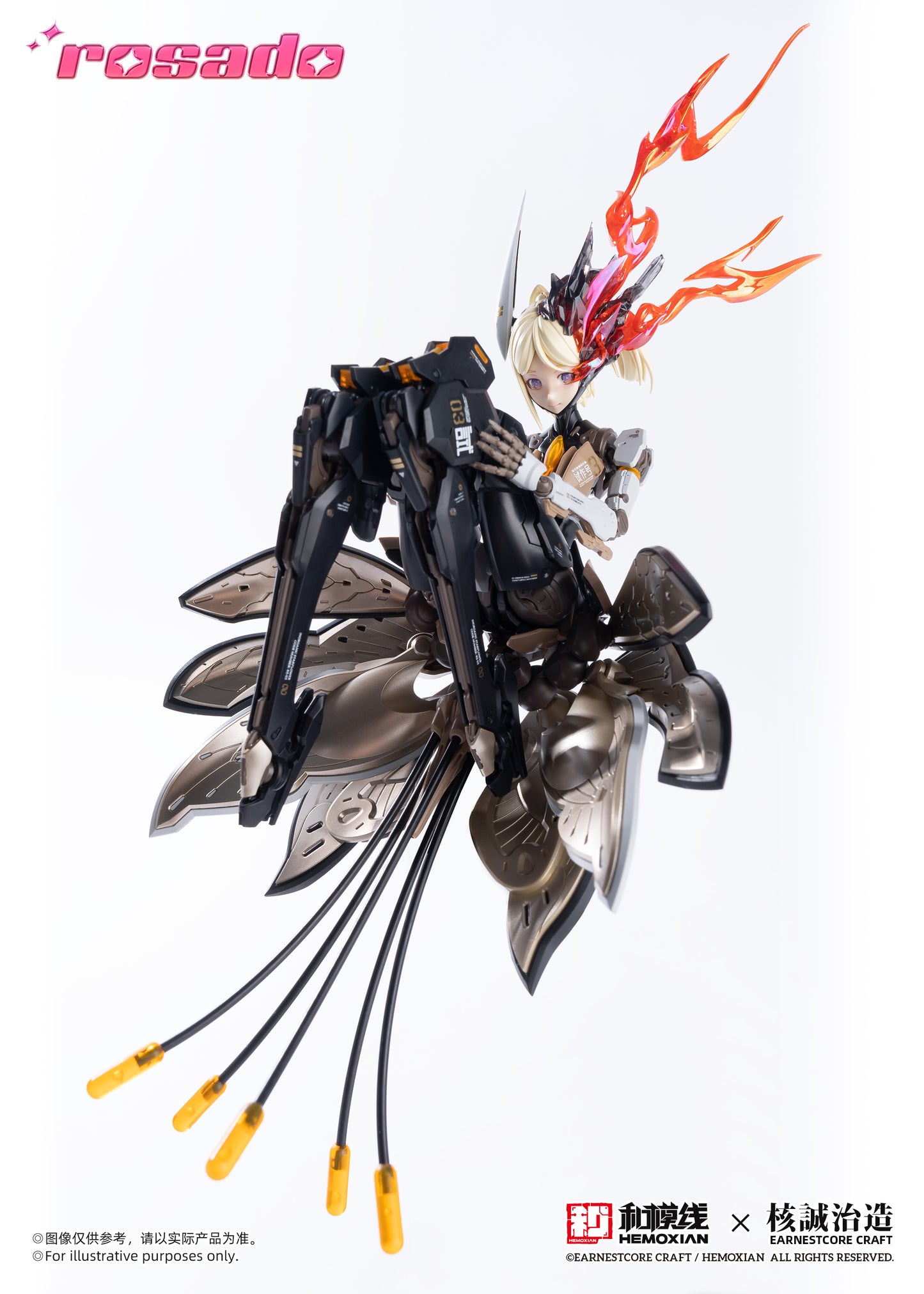 Hemoxian X Earnestcore Craft Rosado Starflower Lily MK3 1/10 Model Kit NONZERO STUDIO