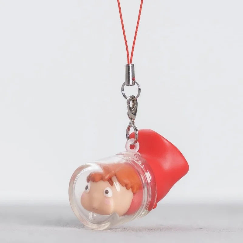 Ponyo Benelic Ponyo Stuck in Bottle Soft Key Holder