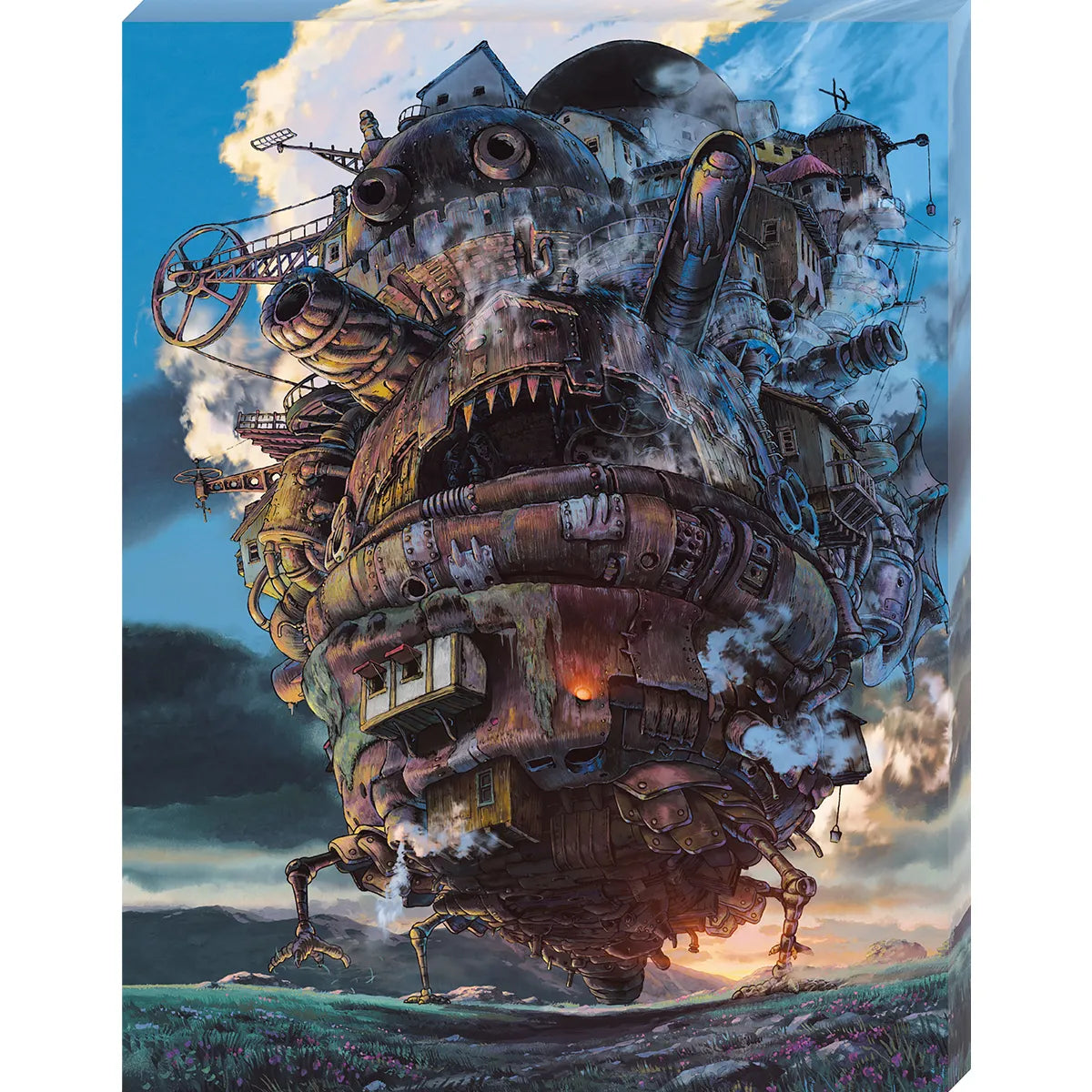 ATB-26 Howl's Moving Castle Ensky Artboard Jigsaw (Canvas Style) Artboard Jigsaw Puzzle