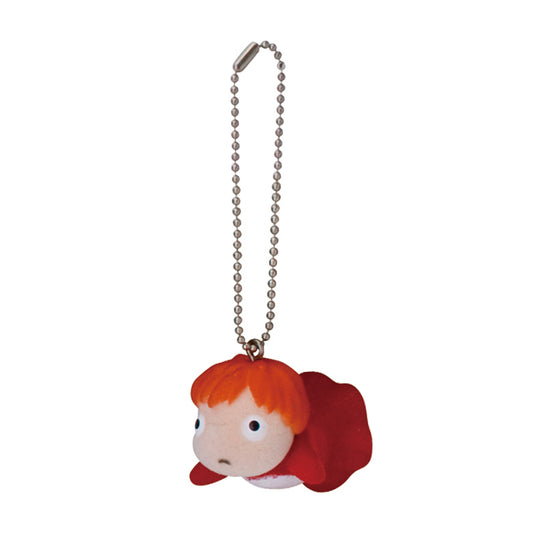 Ponyo Studio Ghibli Sekiguchi Flocked Key Chain - Ponyo