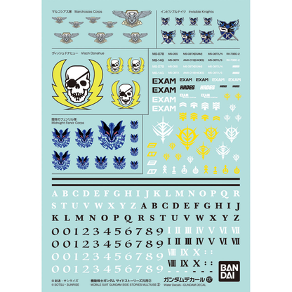 Gundam Decal Bandai GD 137