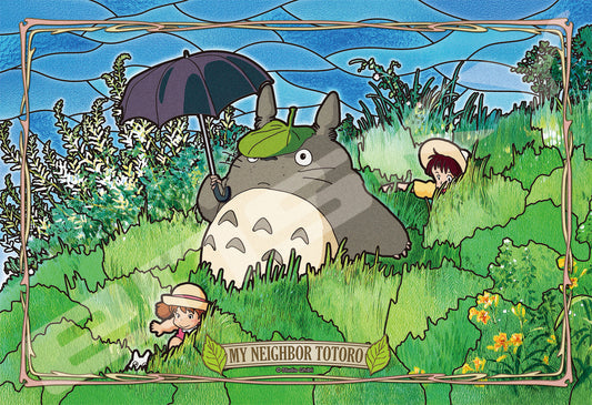 My Neighbor Totoro Ensky Artcrystal Puzzle Steadily Through the Field 300P Artcrystal Jigsaw Puzzle (300-AC054)