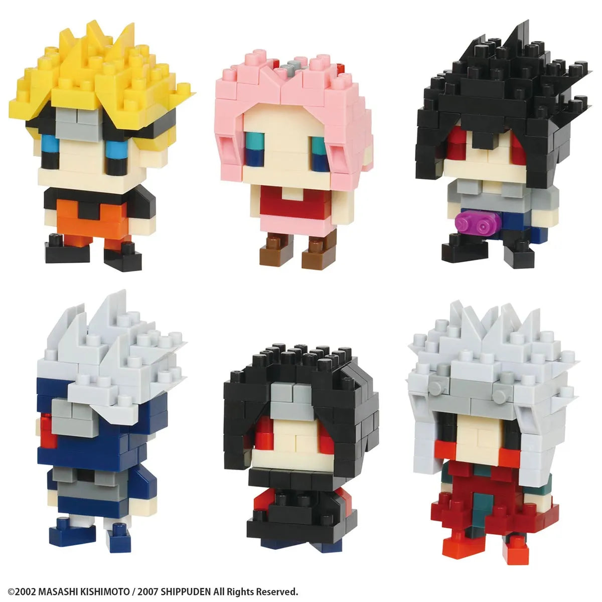 Naruto Shippuden Nanoblock Mininano Series Naruto Shippuden (Blind Box)
