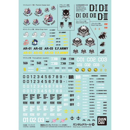 Gundam Decal Bandai GD 136