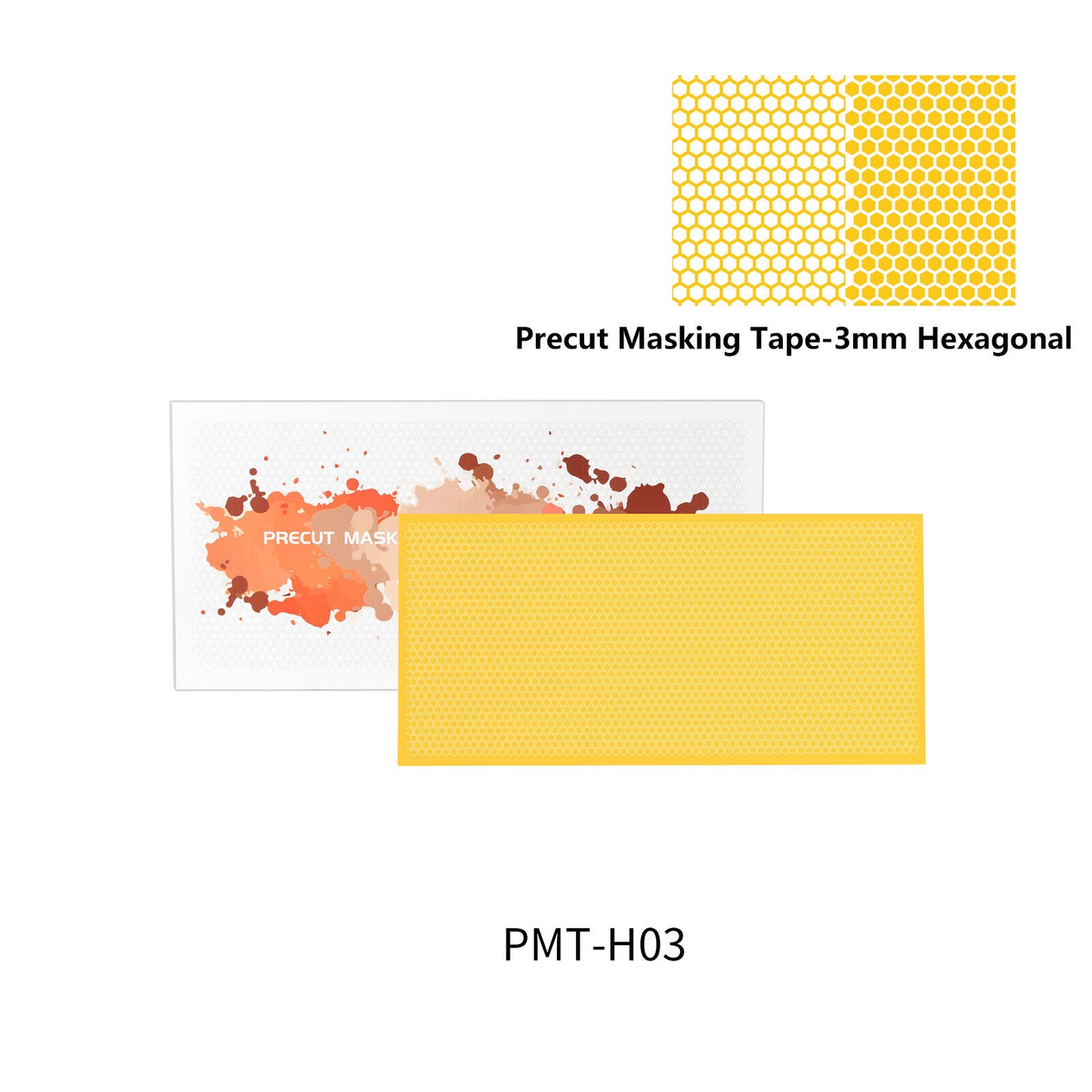 DSPIAE PMT Precut Masking Tape Irregular Shape