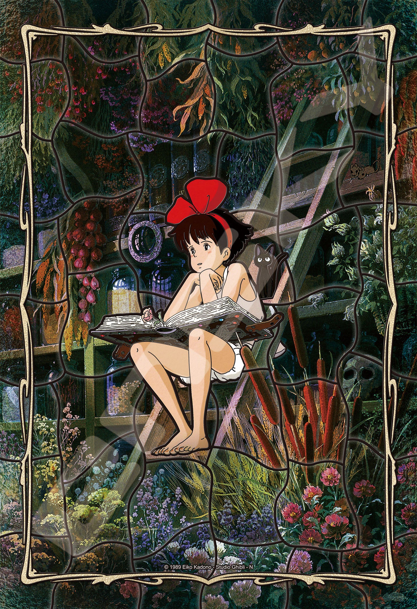 Kiki's Delivery Service Ensky Artcrystal Puzzle A Girl's Time 300P Artcrystal Jigsaw Puzzle (300-AC055)