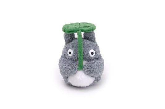 My Neighbor Totoro Sun Arrow Studio Ghibli Plush Totoro with Leaf Beanbag (S)