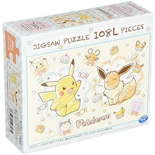 Pokémon Ensky Puzzle PK108-L03 108LP Puzzle - Pokemon Crayon Art