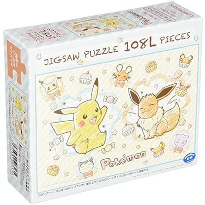 Pokémon Ensky Puzzle PK108-L03 108LP Puzzle - Pokemon Crayon Art