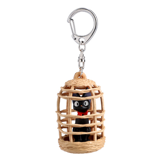 Kiki's Delivery Service Benelic Key Chains Jiji in cage