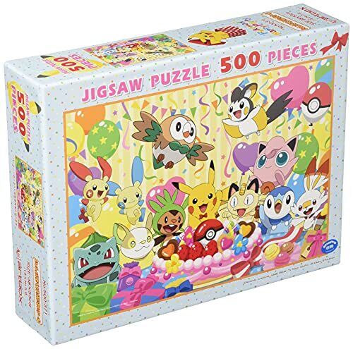 Pokémon Ensky Puzzle PK500-02 500PC Puzzle - Lets Eat Together! Celebration Cake