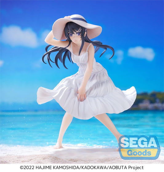 Rascal Does Not Dream of Bunny Girl Senpai SEGA Series Mai Sakurajima Summer Dress Luminasta Figure