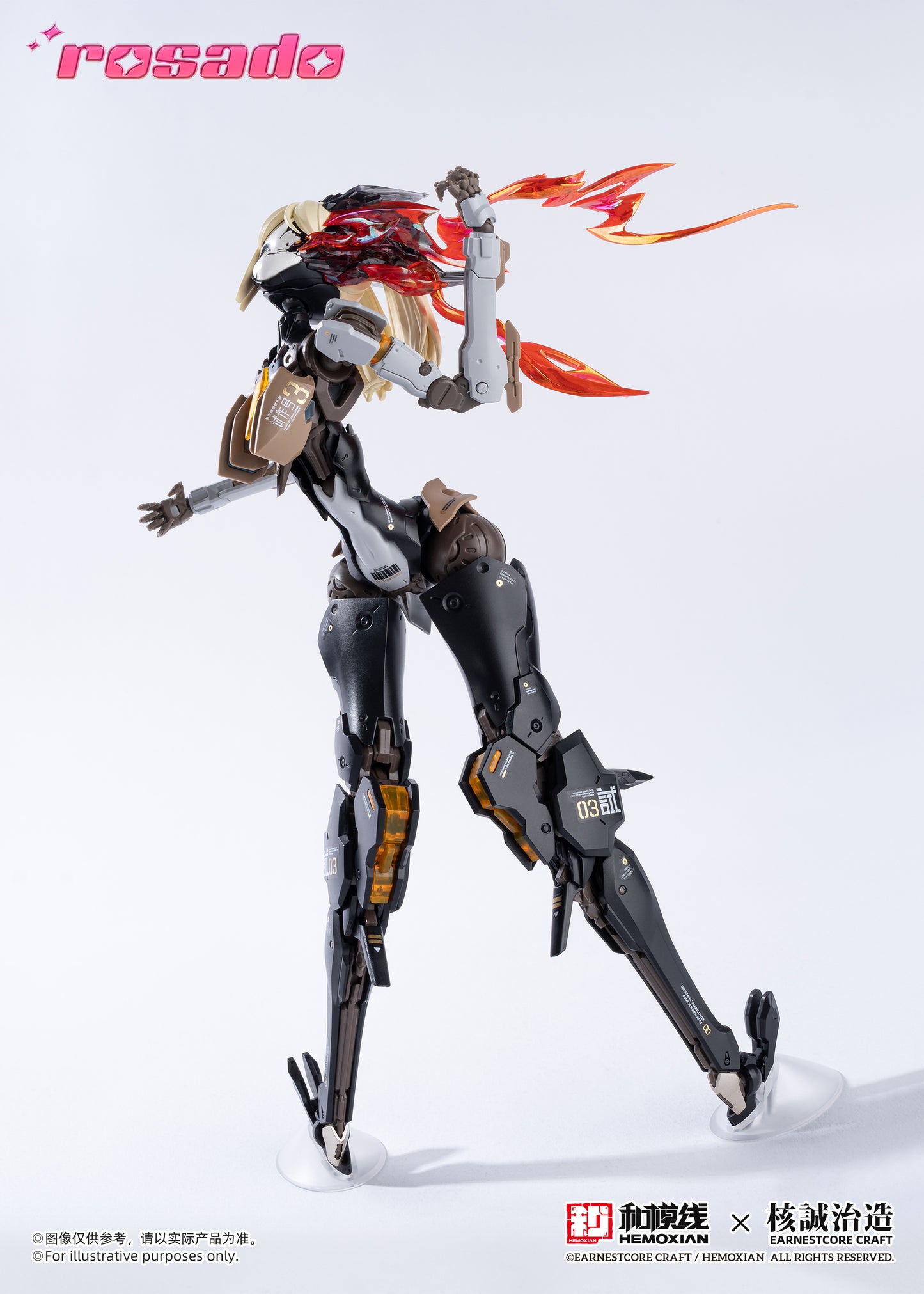 Hemoxian X Earnestcore Craft Rosado Starflower Lily MK3 1/10 Model Kit NONZERO STUDIO