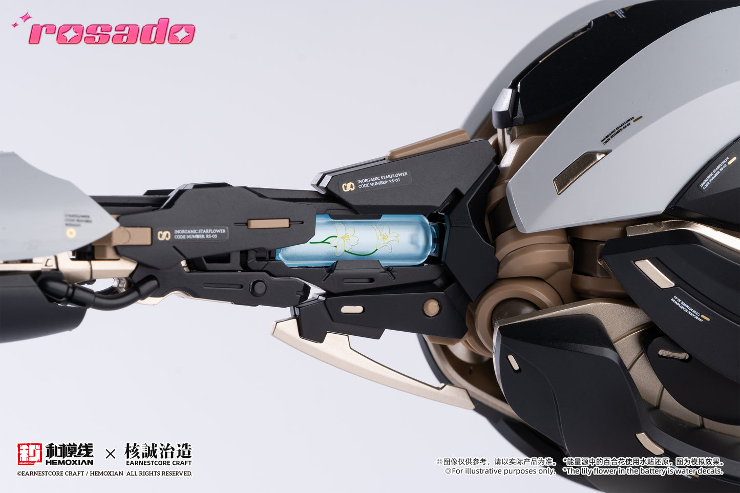 Hemoxian X Earnestcore Craft Rosado Starflower Lily MK3 1/10 Model Kit NONZERO STUDIO