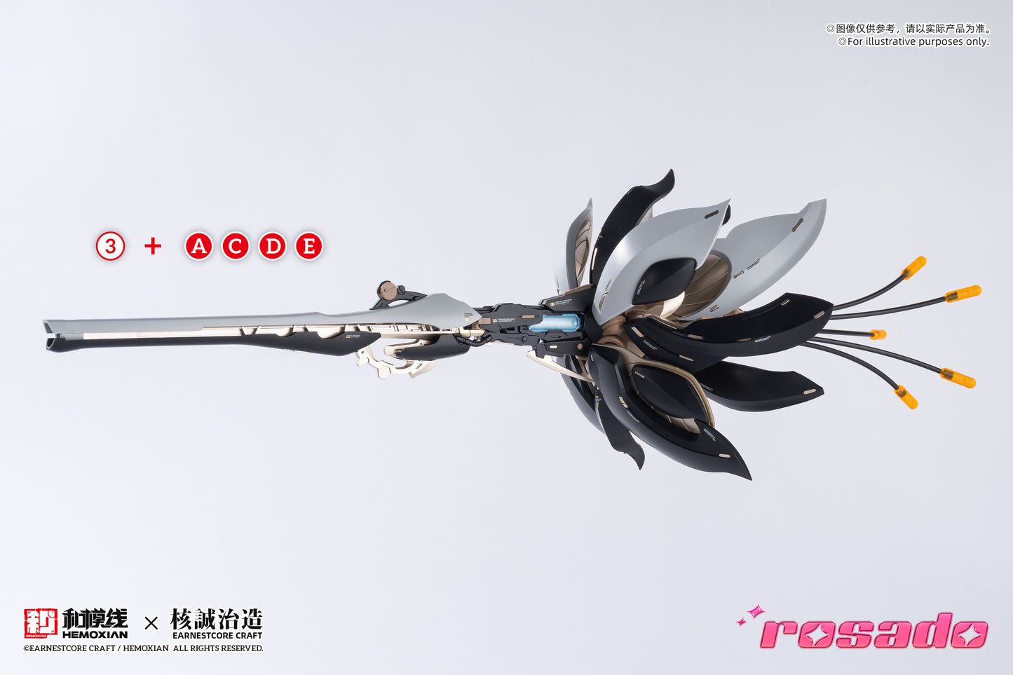Hemoxian X Earnestcore Craft Rosado Starflower Lily MK3 1/10 Model Kit NONZERO STUDIO