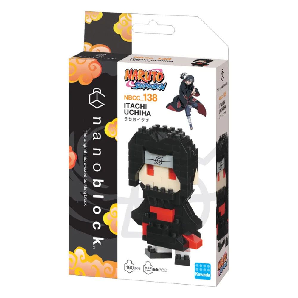 Naruto Shippuden Nanoblock Character Collection Series Itachi Uchiha