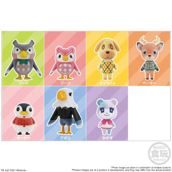 Animal Crossing Bandai Shokugan Animal Crossing New Horizons Villager Tomodachi Doll Vol 3