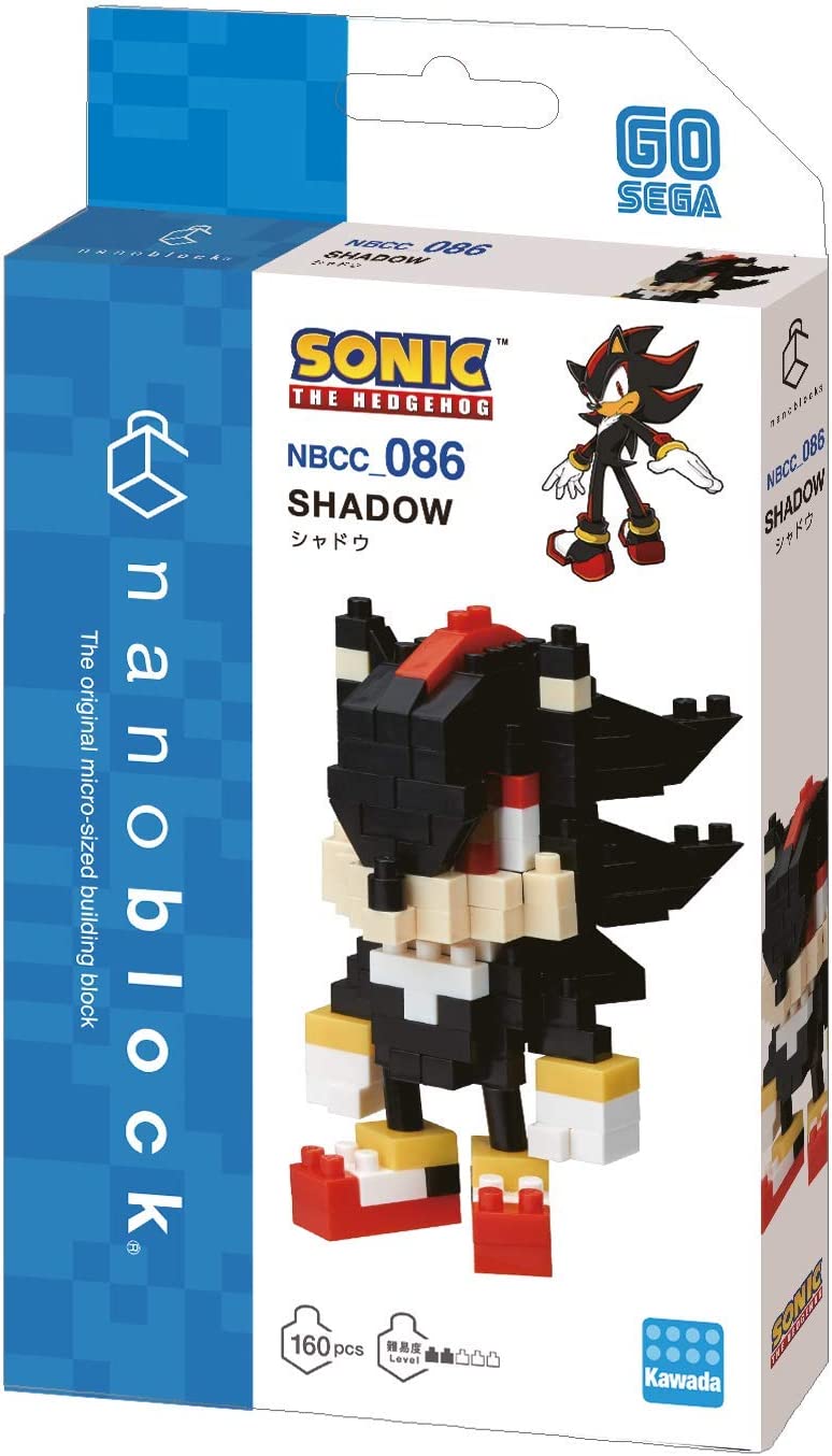 Sonic the Hedgehog Nanoblock Character Collection Series Shadow