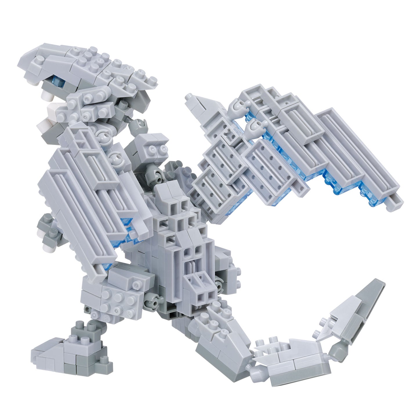 Yu-Gi-Oh! Duel Monsters Nanoblock Character Collection Series Blue-Eyes White Dragon
