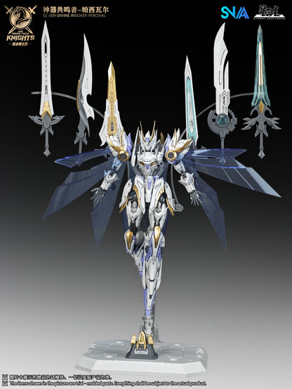 The Round Table Knights Divine Invoker-Percival Deluxe version 1/144 SNAA