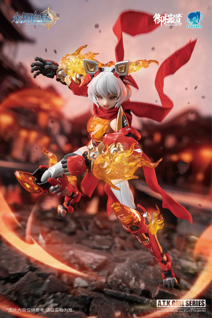 SHENGGE A.T.K.Girl 1/12 Endless Night Series King of the Mountains, Awakened Lion Plastic Model Kit Eastern Model